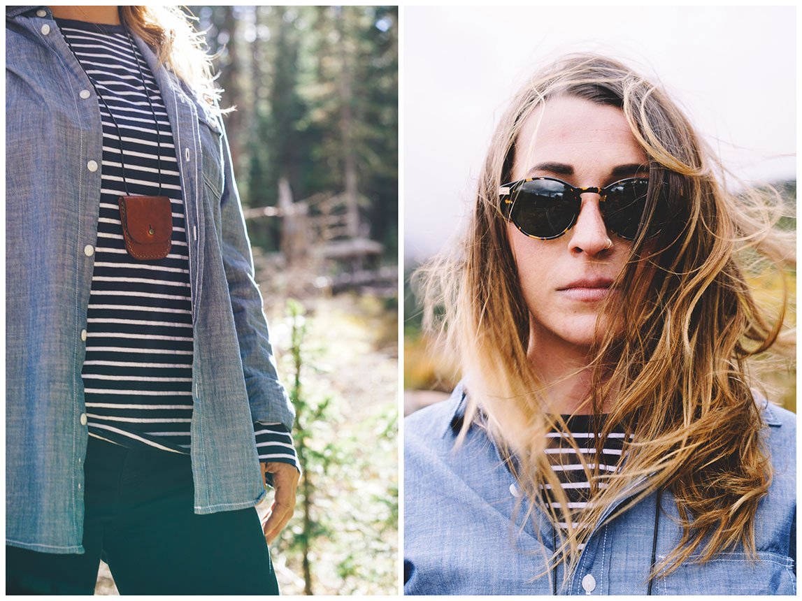 Winter Session x Armitage & McMillan Fall Lookbook Leather Amulet