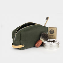 Load image into Gallery viewer, Waxed Canvas Dopp Kit